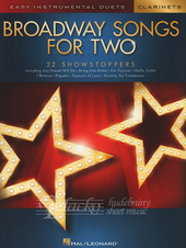 Broadway Songs for Two Clarinets